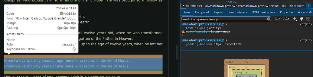 Paragraph spacing in edit AND read mode? - Custom CSS & Theme Design ...