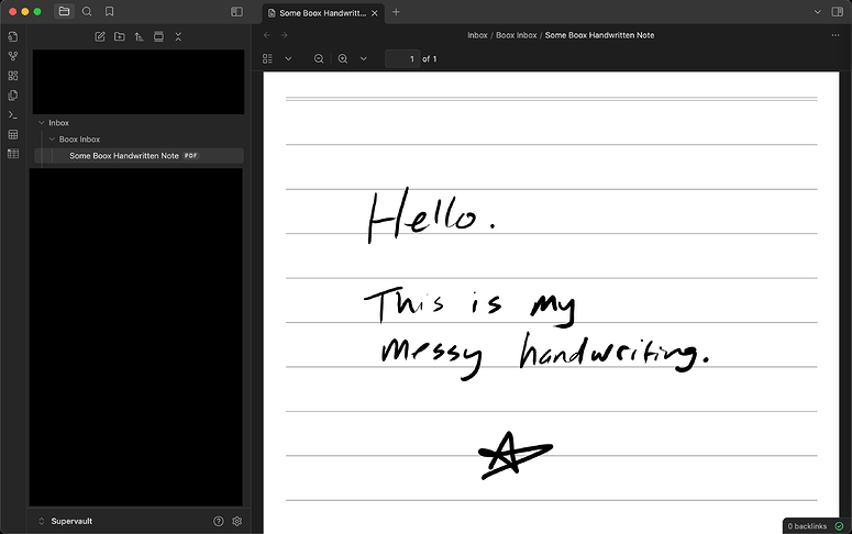 Syncing handwritten notes from Boox to Obsidian via Dropbox & macOS ...