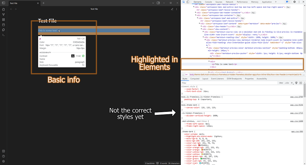 Obsidian CSS Inspector Workflow - Custom CSS & Theme Design - Obsidian ...