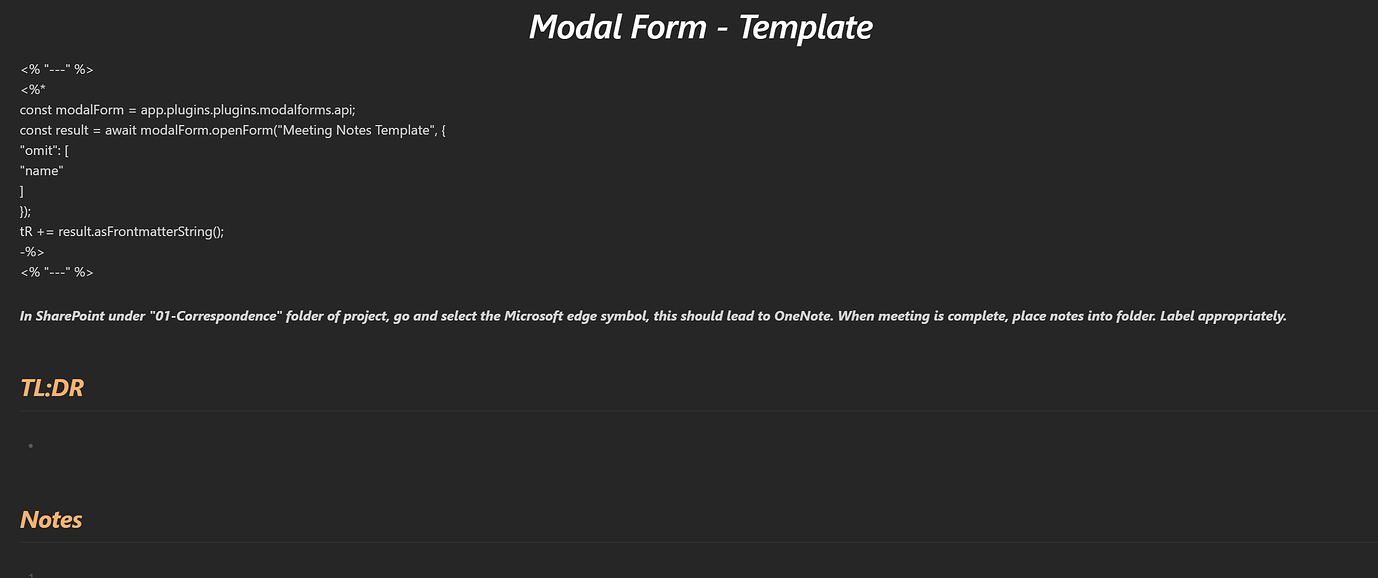 Modal Form Multiselect not producing a Text Type - Help - Obsidian Forum