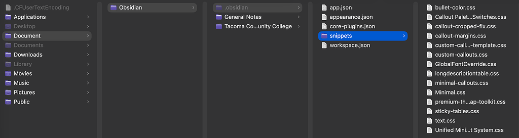 I can't load my snippets on Mac - Help - Obsidian Forum