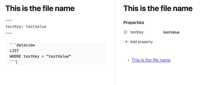 test key