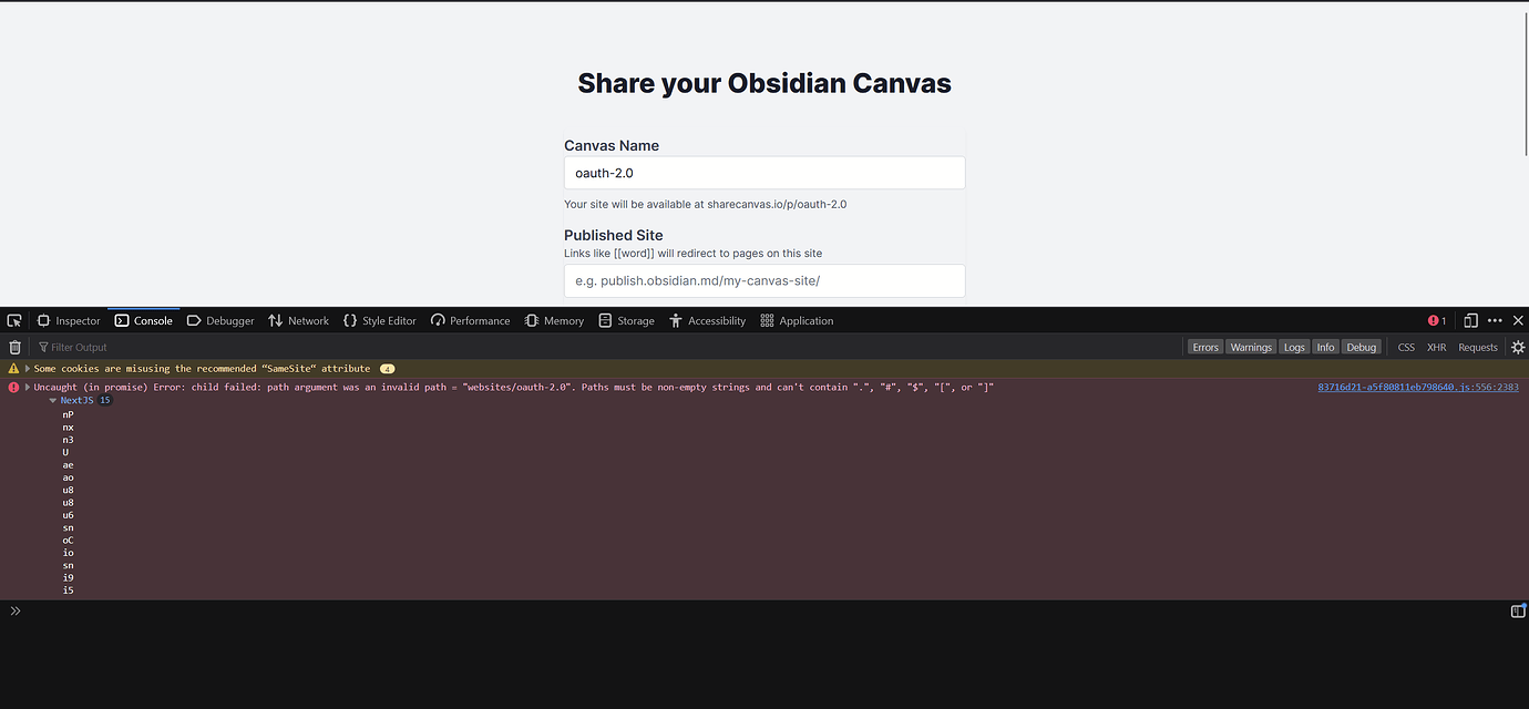 Share/publish Obsidian Canvas With Sharecanvas.io - Share & Showcase ...