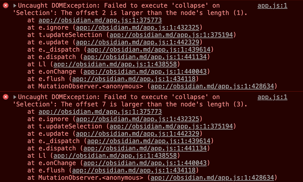 Cursor position in the wrong place - Bug graveyard - Obsidian Forum