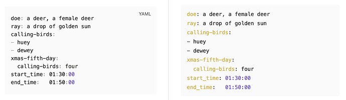 Editor: Codeblock following list - Subsequent text incorrectly ...
