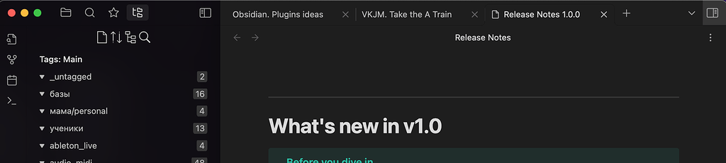 Active Tab is not highlighted while in window mode - Help - Obsidian Forum