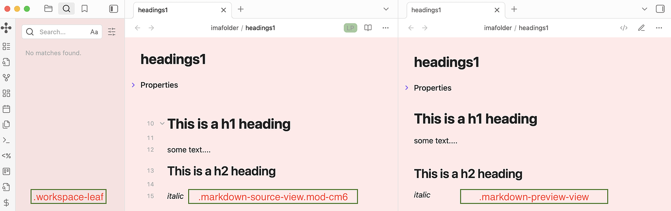 CSS snippets are completely ignored, not applied despite the correct ...