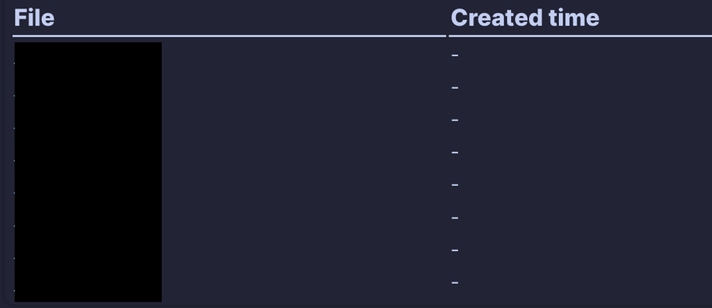 Dataview Sorting By Creation Date Help Obsidian Forum