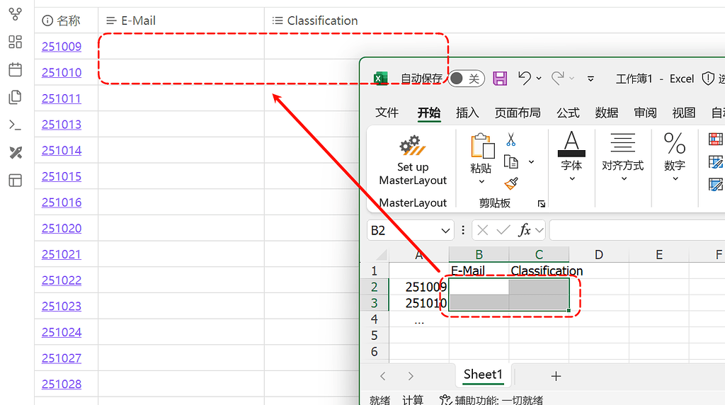 Importing and exporting Properties data to and from Excel from a base ...