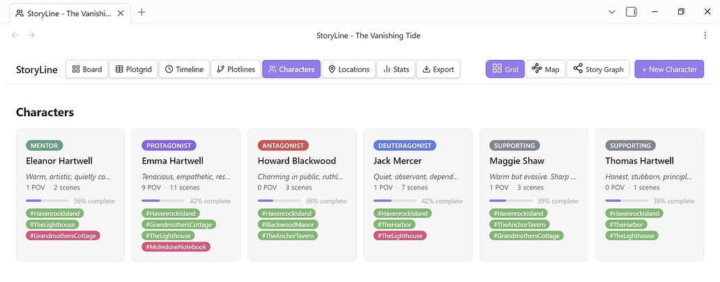 Plugin: StoryLine - Obsidian plugin for writers - Plugins - Obsidian Forum