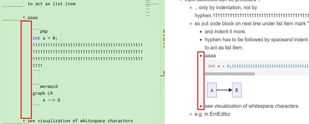 Live Preview: Better support of code blocks in lists - Bug reports -  Obsidian Forum