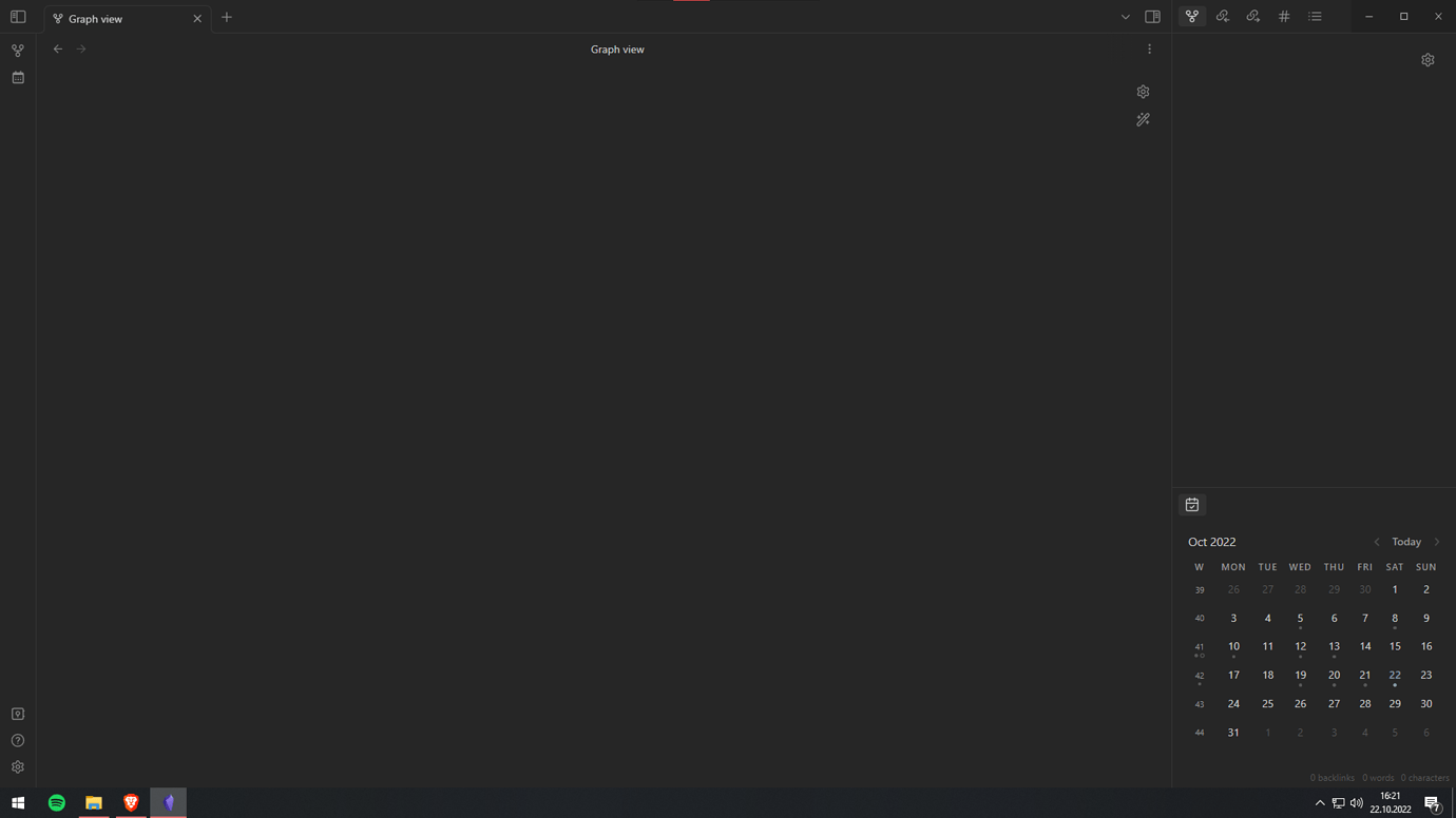 Graph view not working (v. 1.0) - Bug graveyard - Obsidian Forum