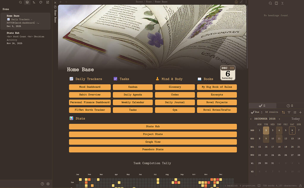 My Home Base Tutorial - Share & showcase - Obsidian Forum