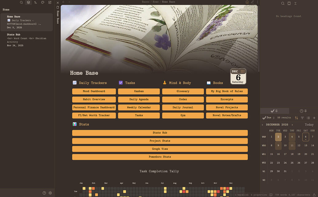 My Home Base Tutorial - Share & showcase - Obsidian Forum