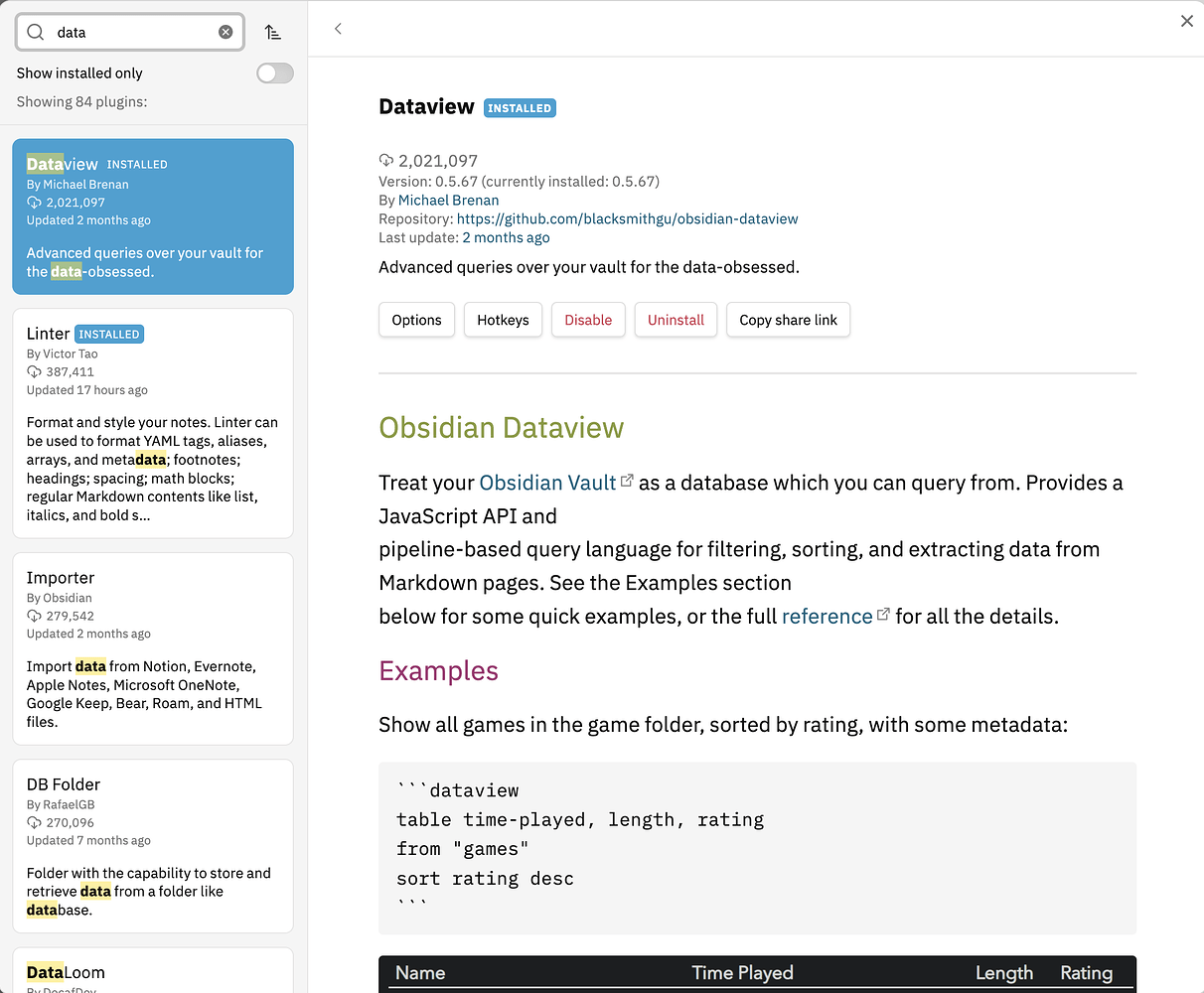 Easier access to community plugins instructions and repo's from their ...