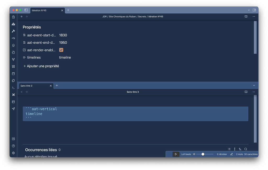 What am I doing wrong? Aprils automatic timelines - Help - Obsidian Forum