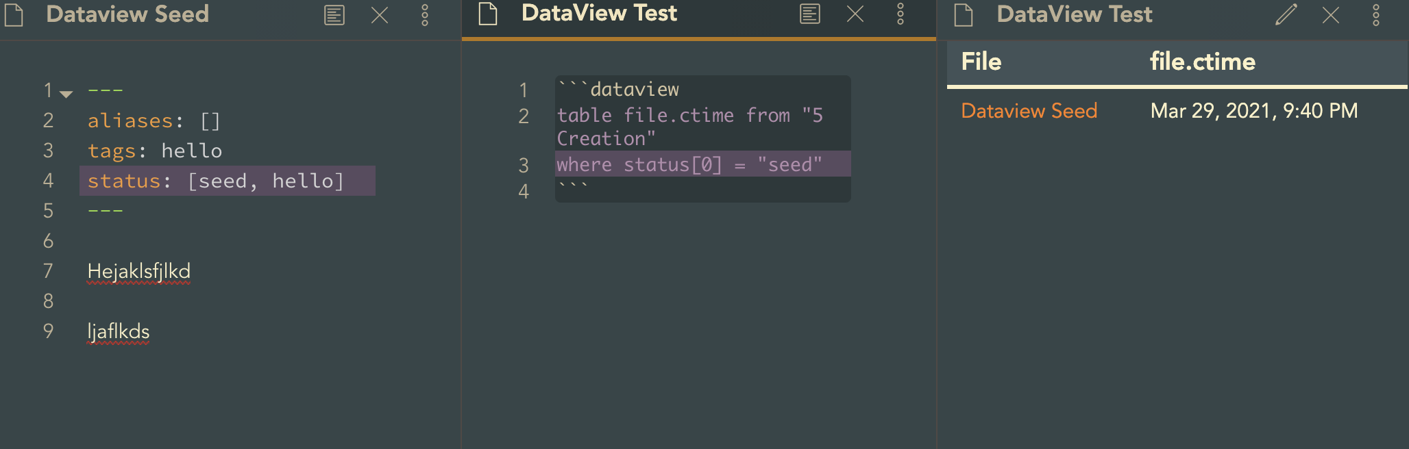 Dataview: what am I missing - Basement - Obsidian Forum