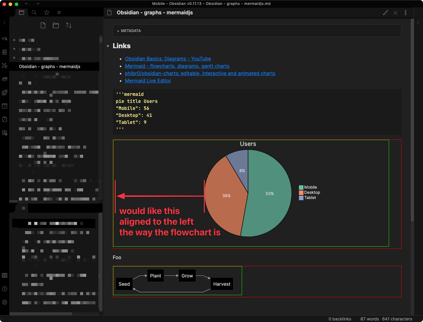 Download Pie Charts Are Always Centered And Very Large Help Obsidian Forum