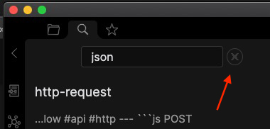 obsidian-clear-search