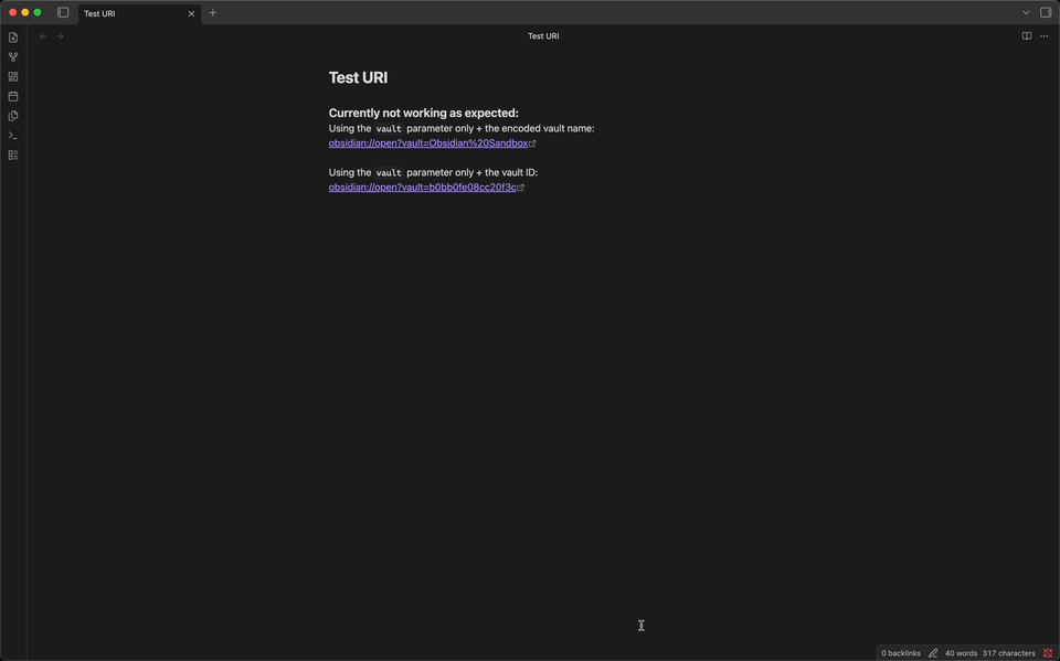 Nothing happen when clicking