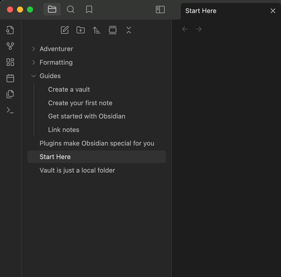 Create folder
