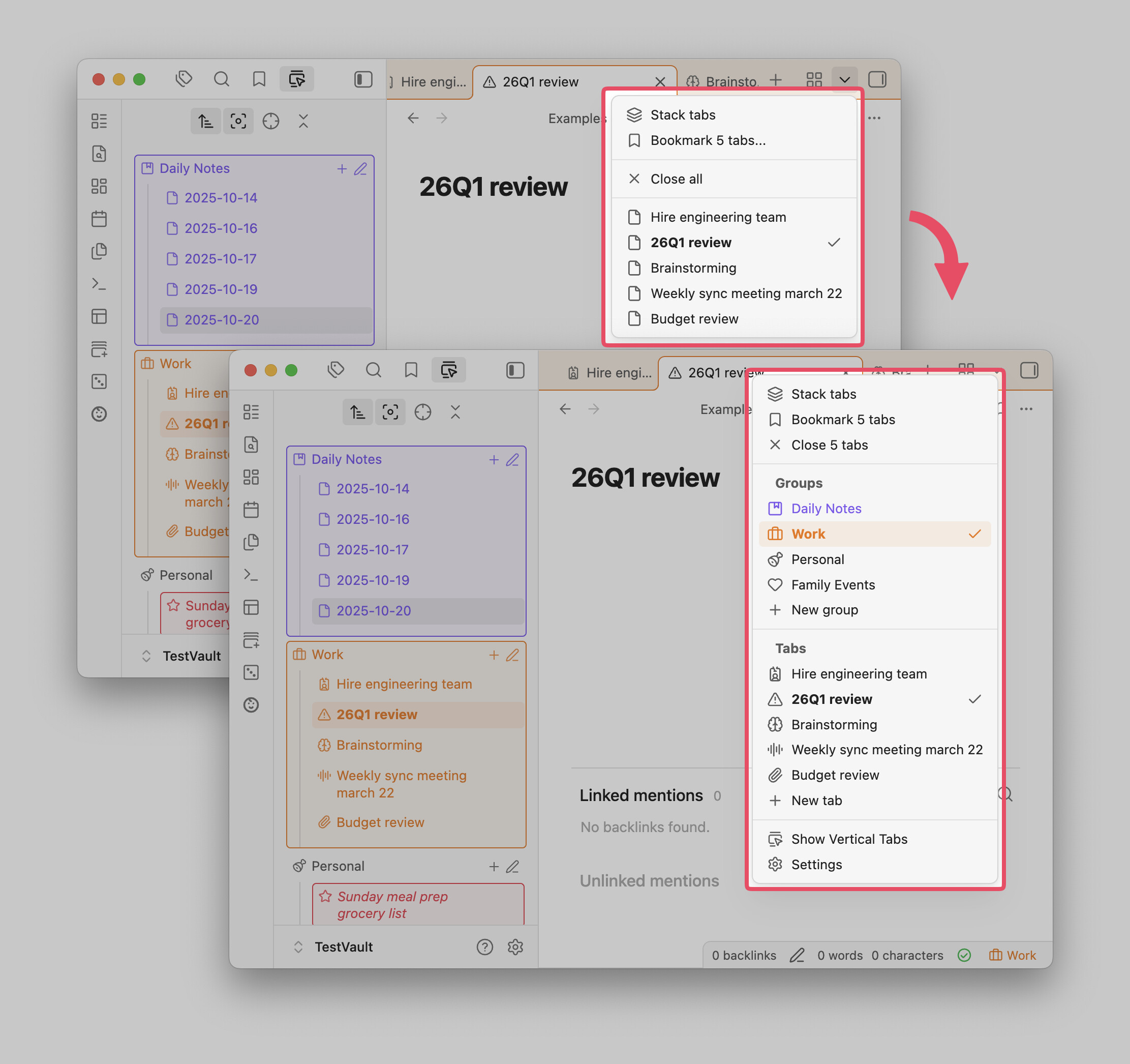 Plugin: Vertical Tabs for Obsidian - Page 6 - Share & showcase ...