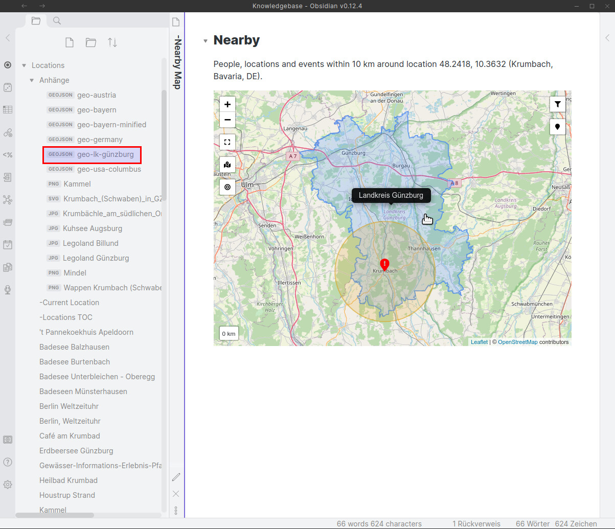 New Plugin: Obsidian Leaflet - Interactive Maps In Notes - Share ...