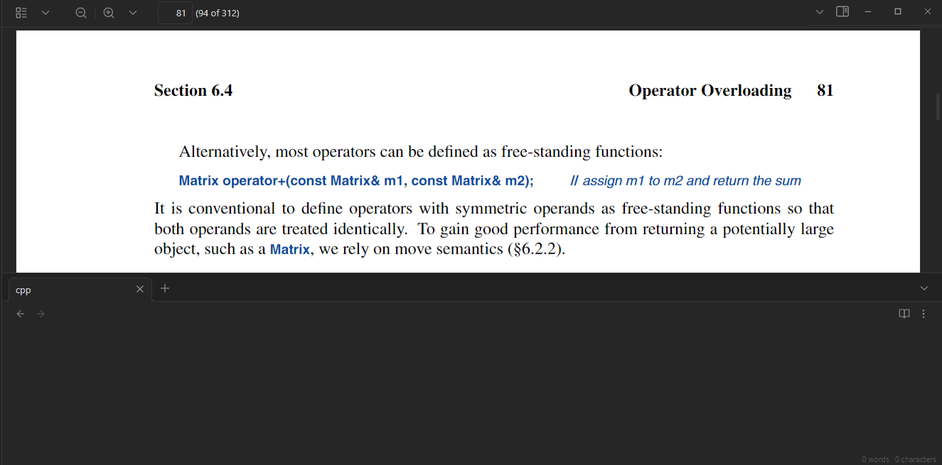 Operator Overloading, PDF