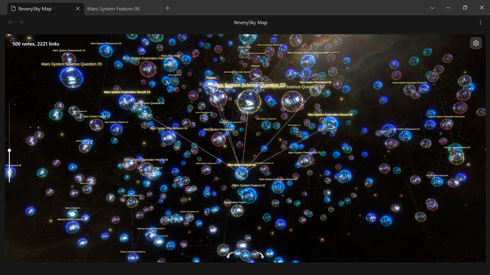 ReverySky Map: An interactive 3D graph built with Unity - Share ...