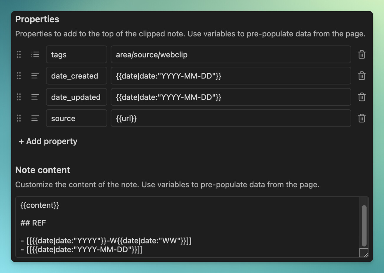 Date formating in Obsidian Web Clipper - Help - Obsidian Forum