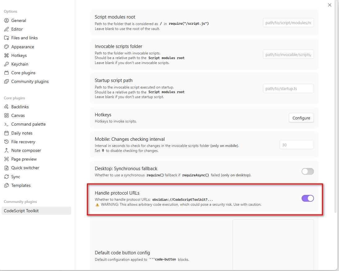 Open a folder as a (new) Obsidian vault using its filepath via the URI ...