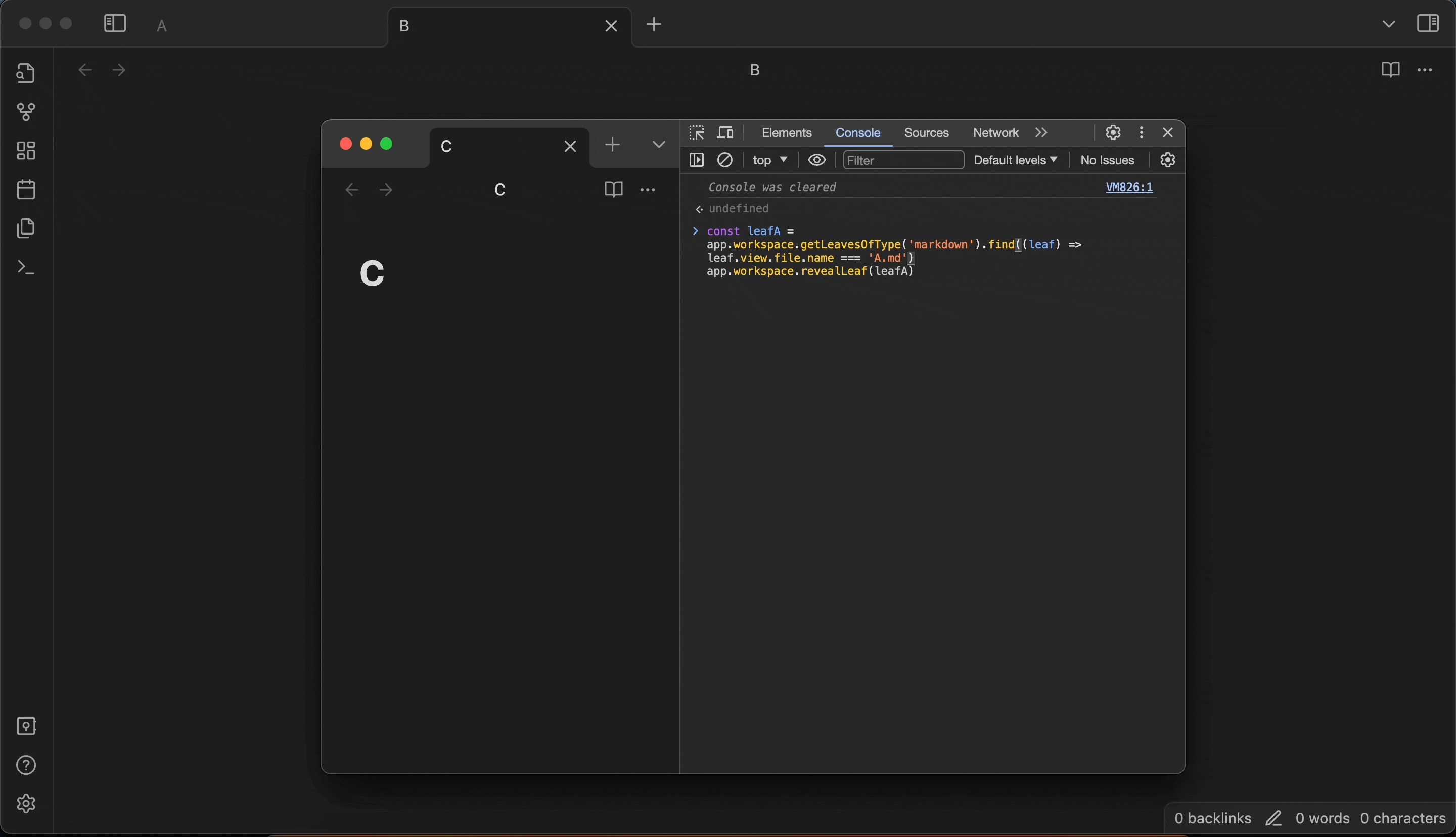 [Bug] Calling revealLeaf while focusing on a popout window - Developers ...