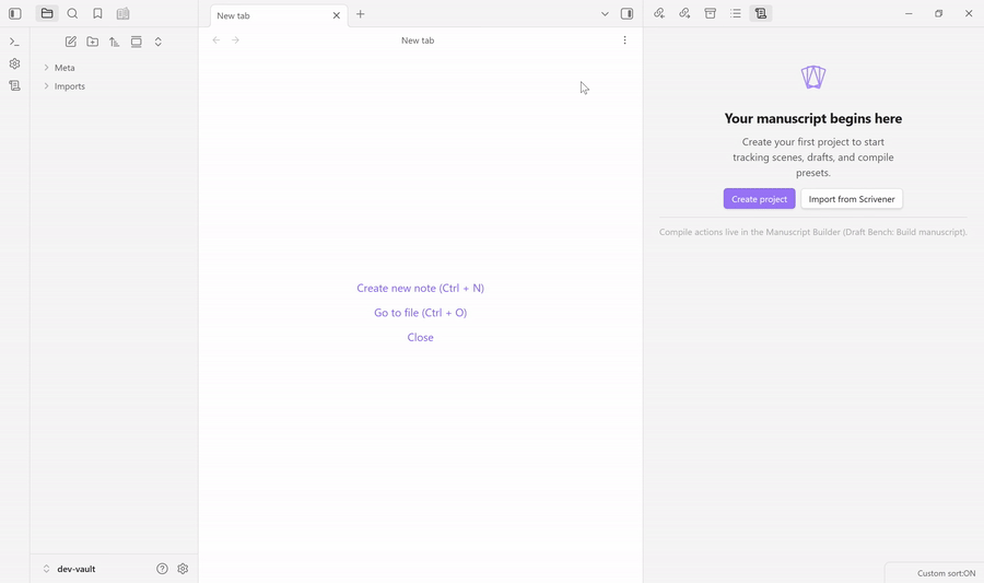 dbench-scrivener-import