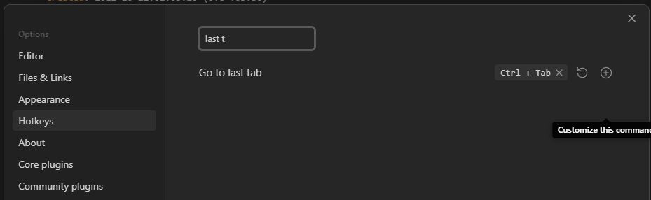 Go To Last Tab Hotkey Doesn t Work v1 0 Help Obsidian Forum