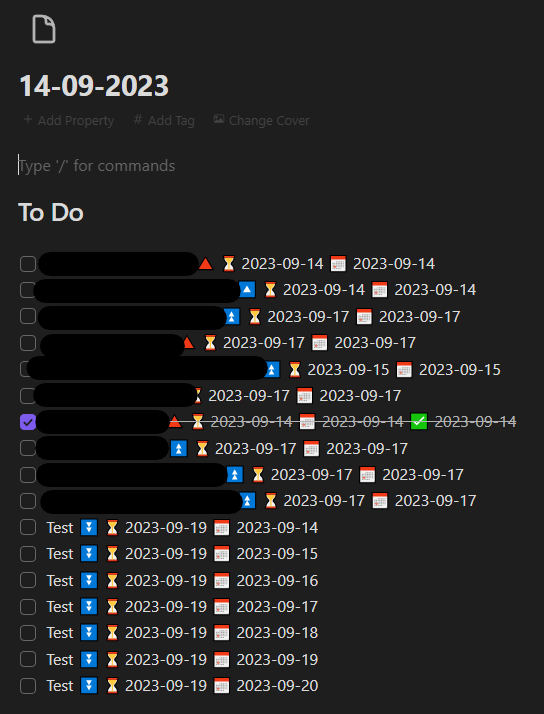 Task filtering not working properly - Help - Obsidian Forum