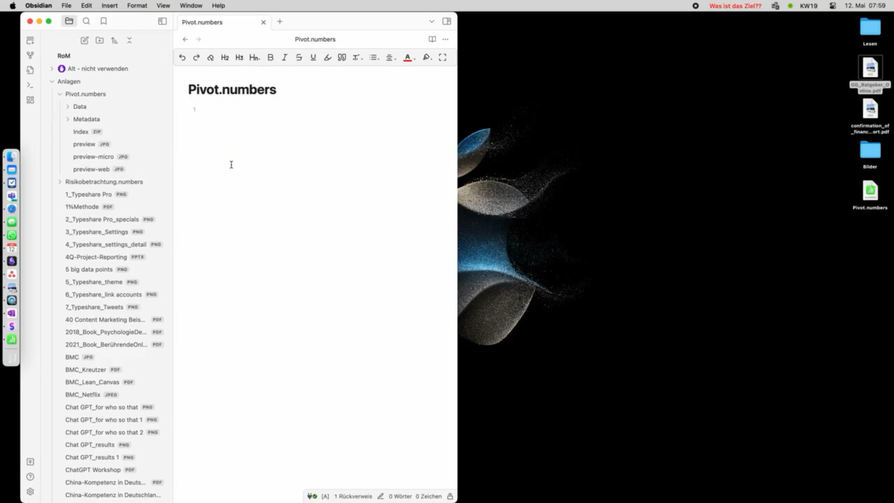 Apple Numbers File cannot be opened after dragging it into Obsidian ...