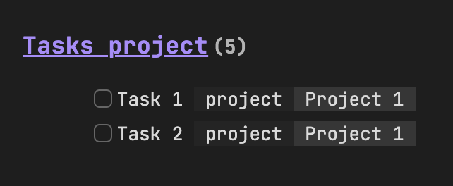 Project 1 - Tasks & Subtasks 2