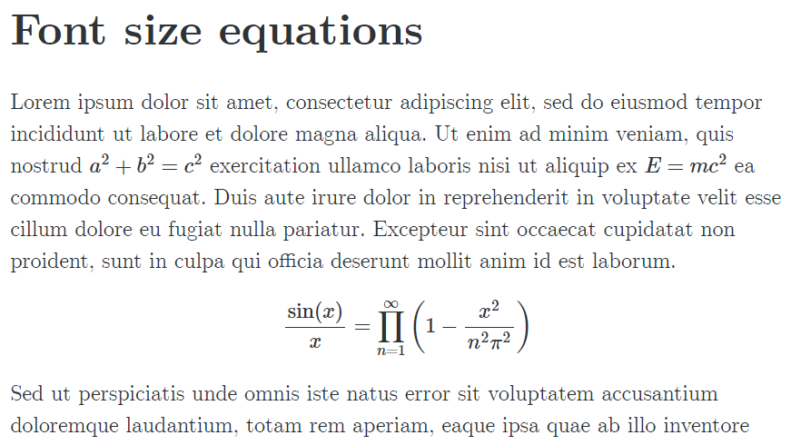 CSS Settings For LaTeX Mathjax Share Showcase Obsidian Forum