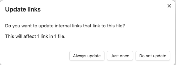 updatelinks