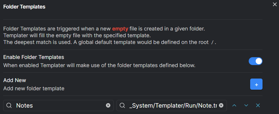 Templater - New note with autocompletion of existing frontmatter ...